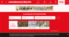 Desktop Screenshot of connaissancedesarts.com